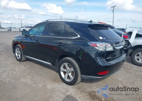 2010 Lexus Rx 350 из США, поврежденный, VIN 2T2BK1BA6AC013921